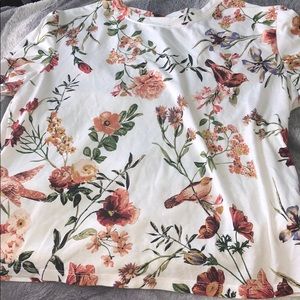 Floral T shirt